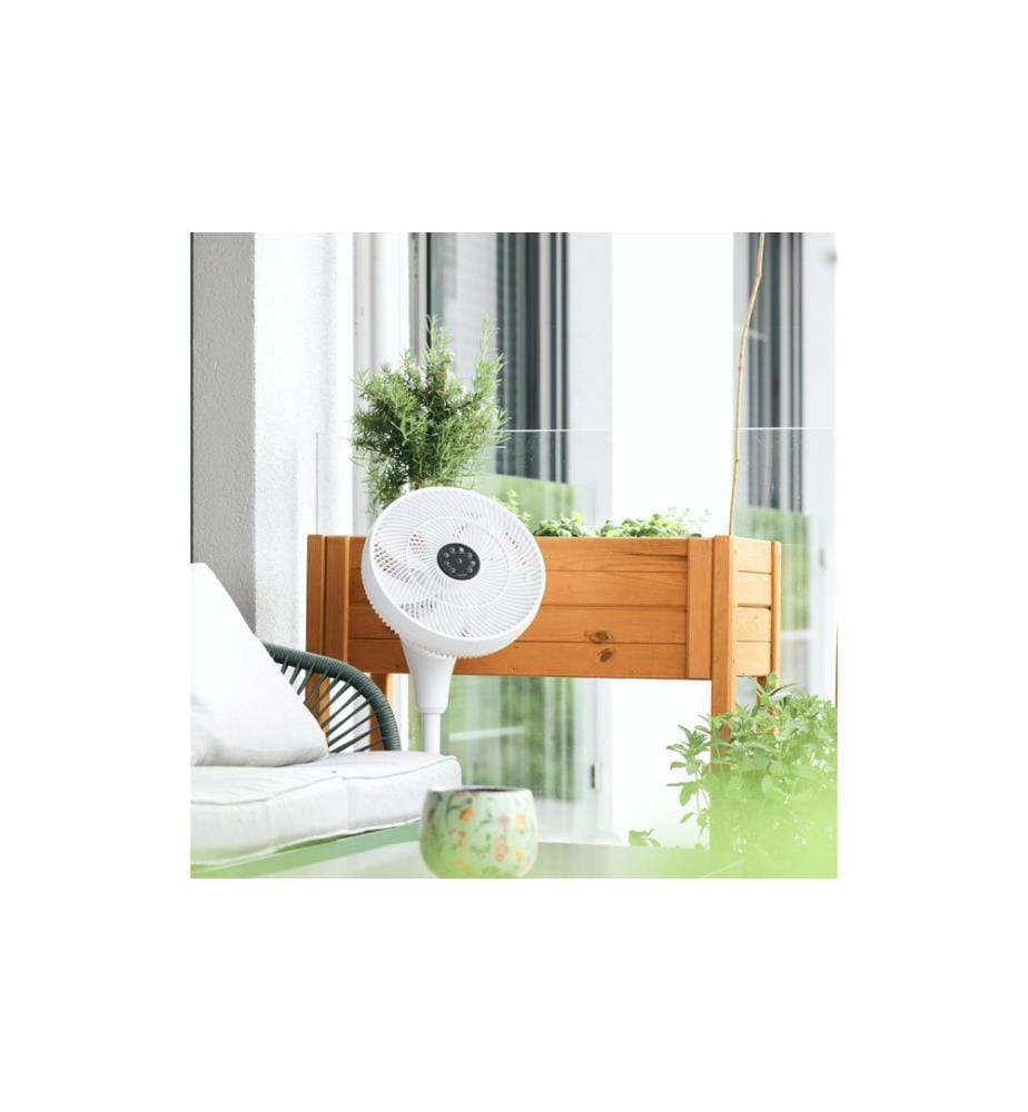 Ecofort - Standventilator ecoQ SilentAir Uno Weiss