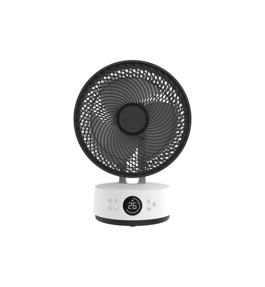 Meaco - Tischventilator Sefte 10 Schwarz/Weiss
