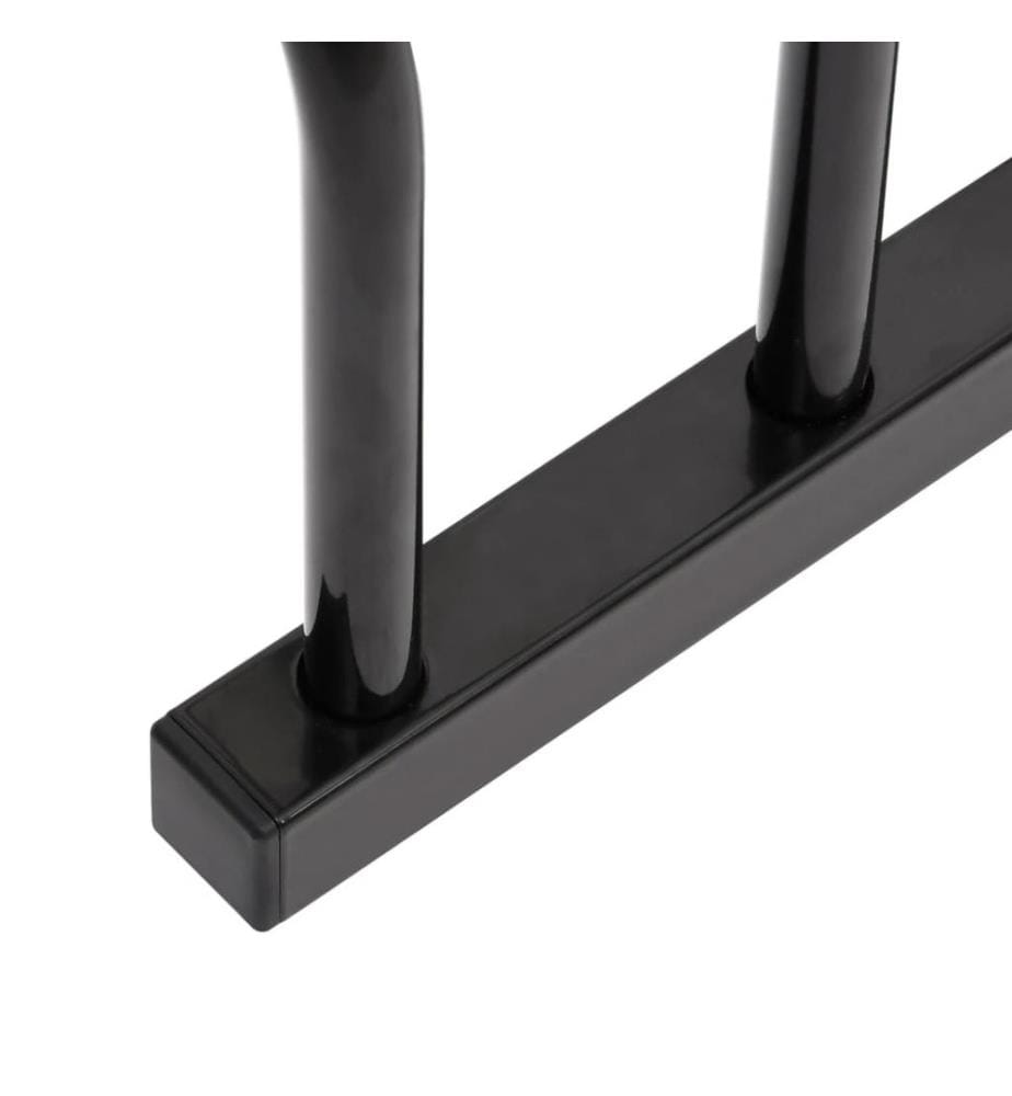 Porte-vélos pour 4 vélos noir acier