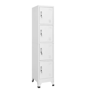 Armoire à casier avec 4 compartiments 38x45x180 cm
