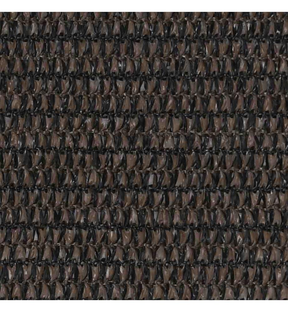 Zeltteppich 250x600 cm Braun