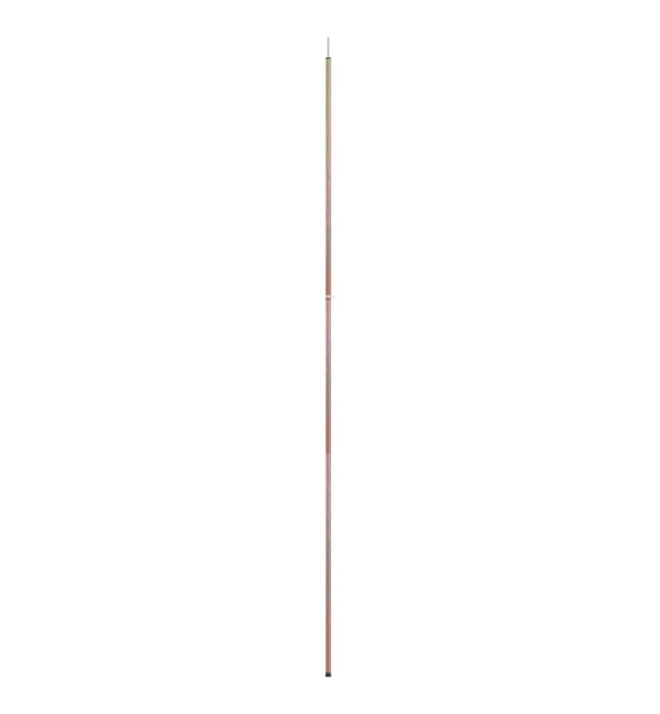 Teleskop-Zeltstange 170-255 cm Verzinkter Stahl