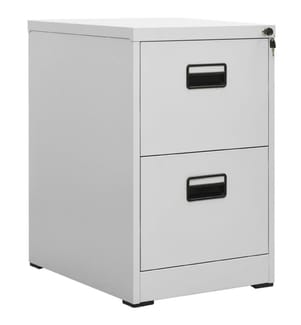 Classeur Gris clair 46x62x72,5 cm Acier