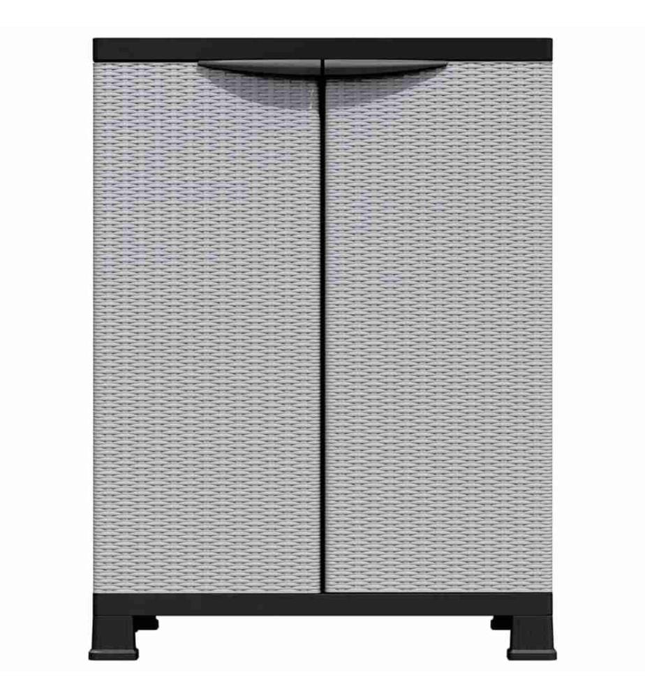 Armoire en plastique 68x39x92 cm Design de rotin