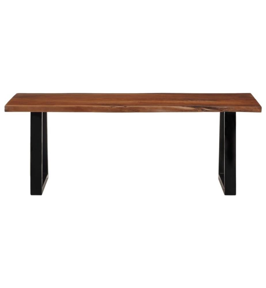 Couchtisch Honigbraun 110x55x40 cm Massivholz Akazie