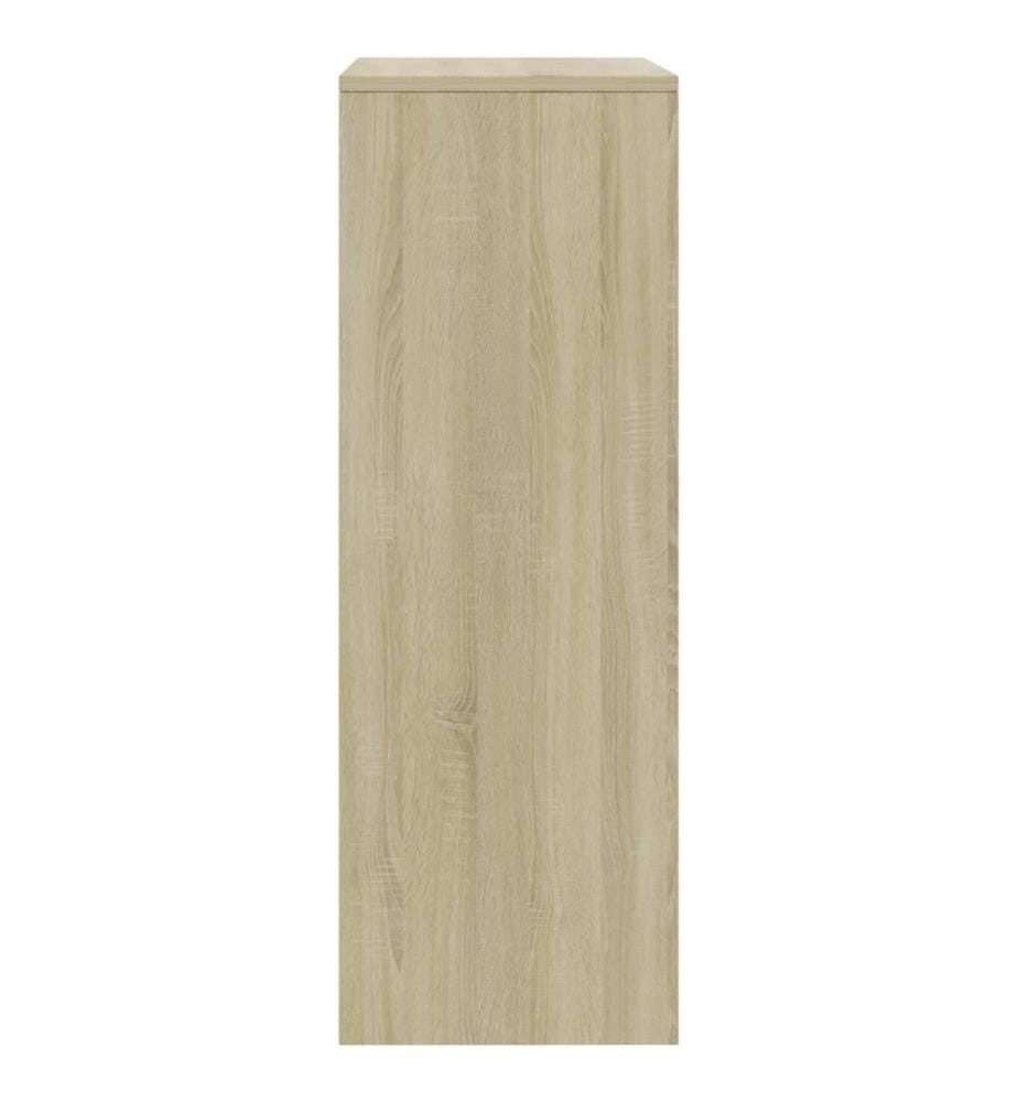 Sideboard 6 Schubladen Sonoma-Eiche 50x34x96 cm Holzwerkstoff