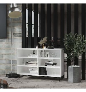 Buffet Blanc 103,5x35x70  cm Aggloméré