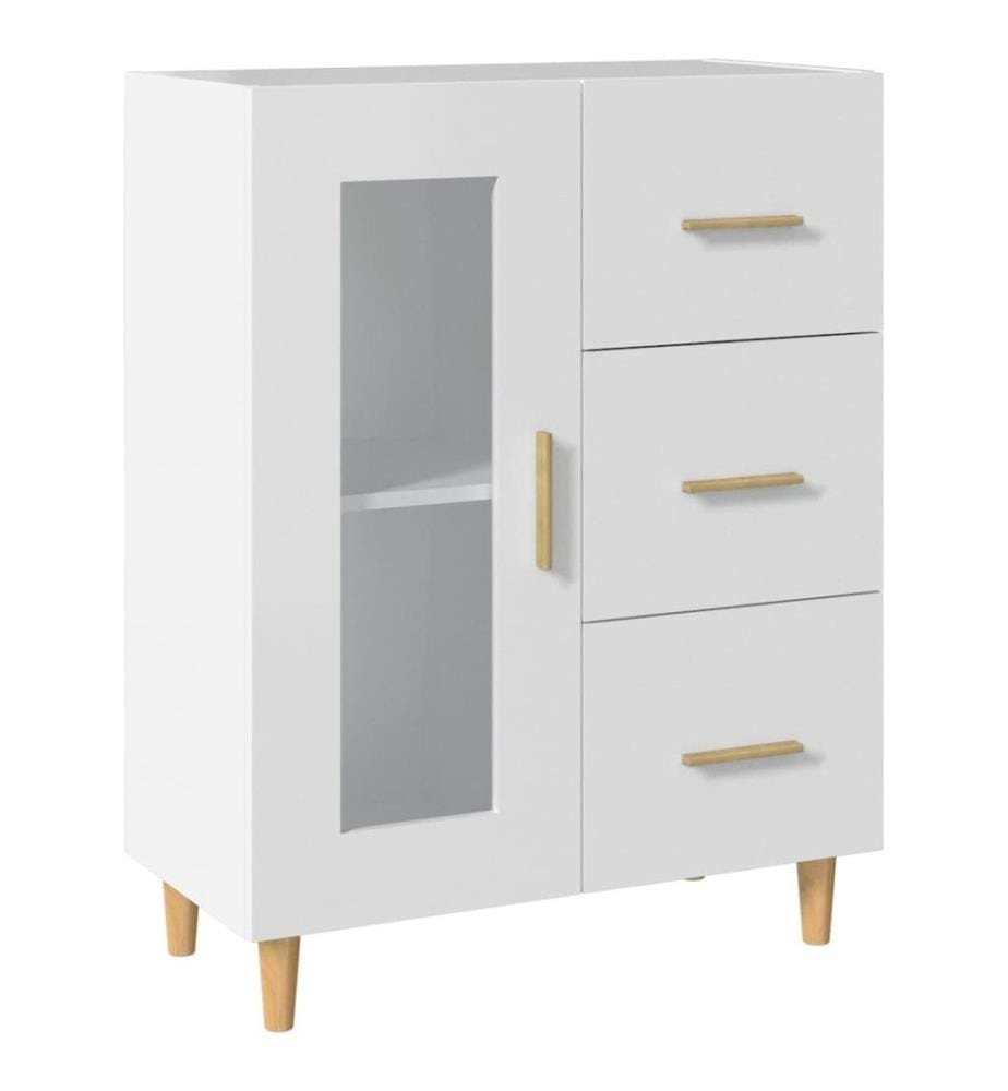 Sideboard Weiss 69,5x34x90 cm Holzwerkstoff
