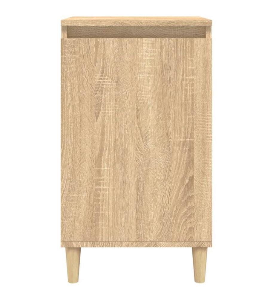 Nachttische 2 Stk. Sonoma-Eiche 40x35x70 cm Holzwerkstoff