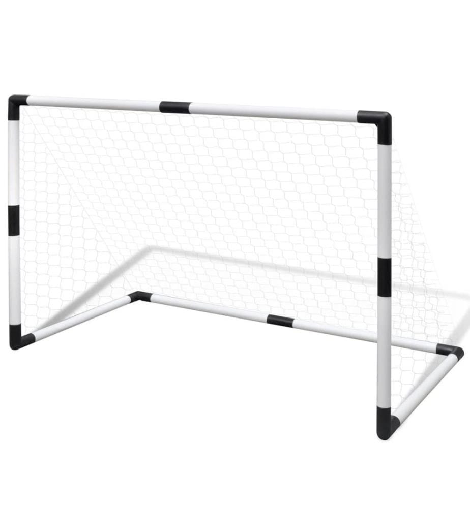 Mini Fussball Torpfosten Netz Set 2 Stück für Kinder