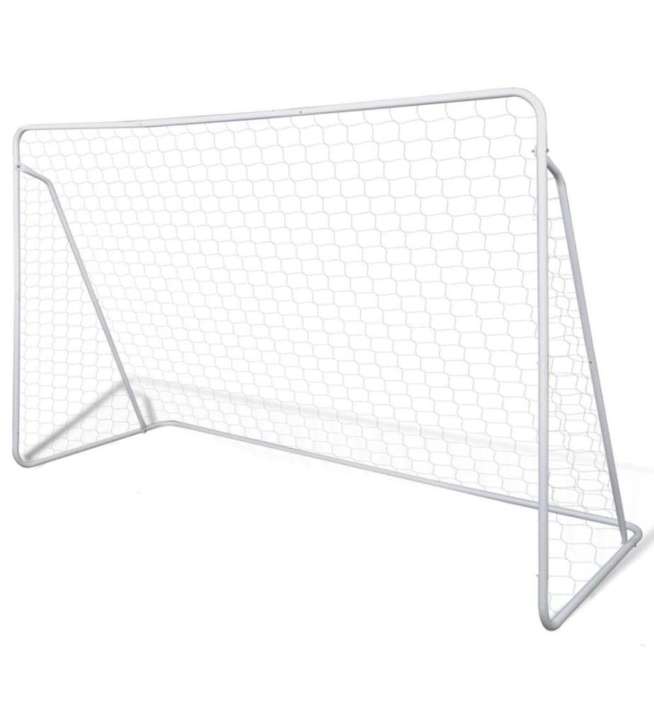 Mini Fussball Torpfosten Netz Set Stahl 240 x 90 x 150 cm