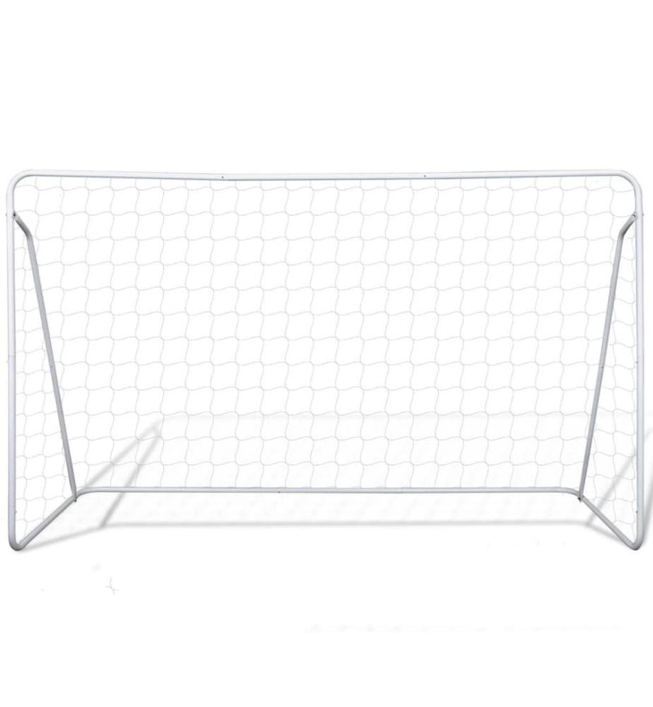 Mini Fussball Torpfosten Netz Set Stahl 240 x 90 x 150 cm