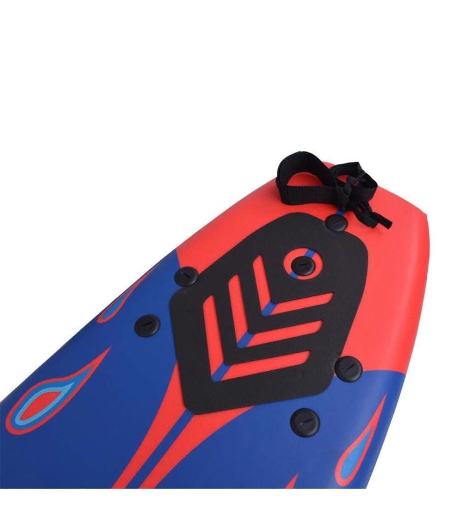 Surfboard Blau und Rot 170 cm