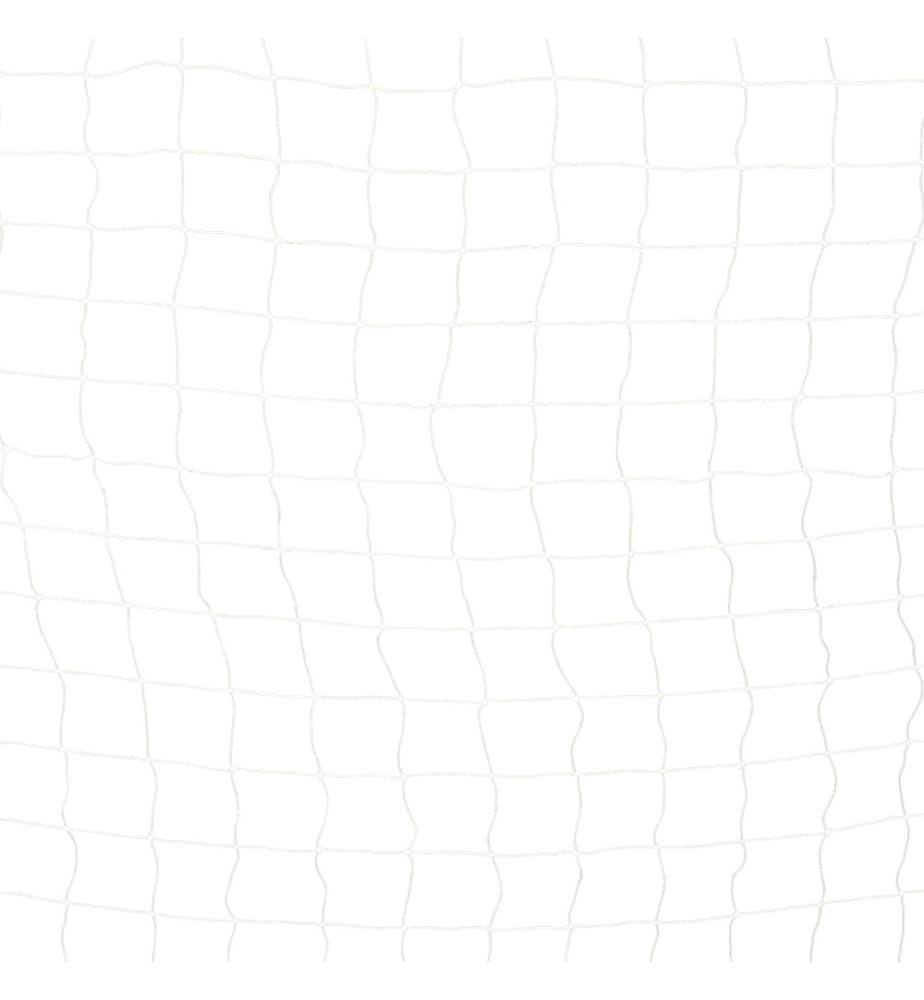 But de football 300x160x90 cm Métal Noir et blanc