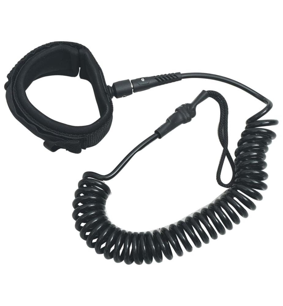 SUP-Sicherheitsleine Schwarz 10 Zoll/25,4 cm
