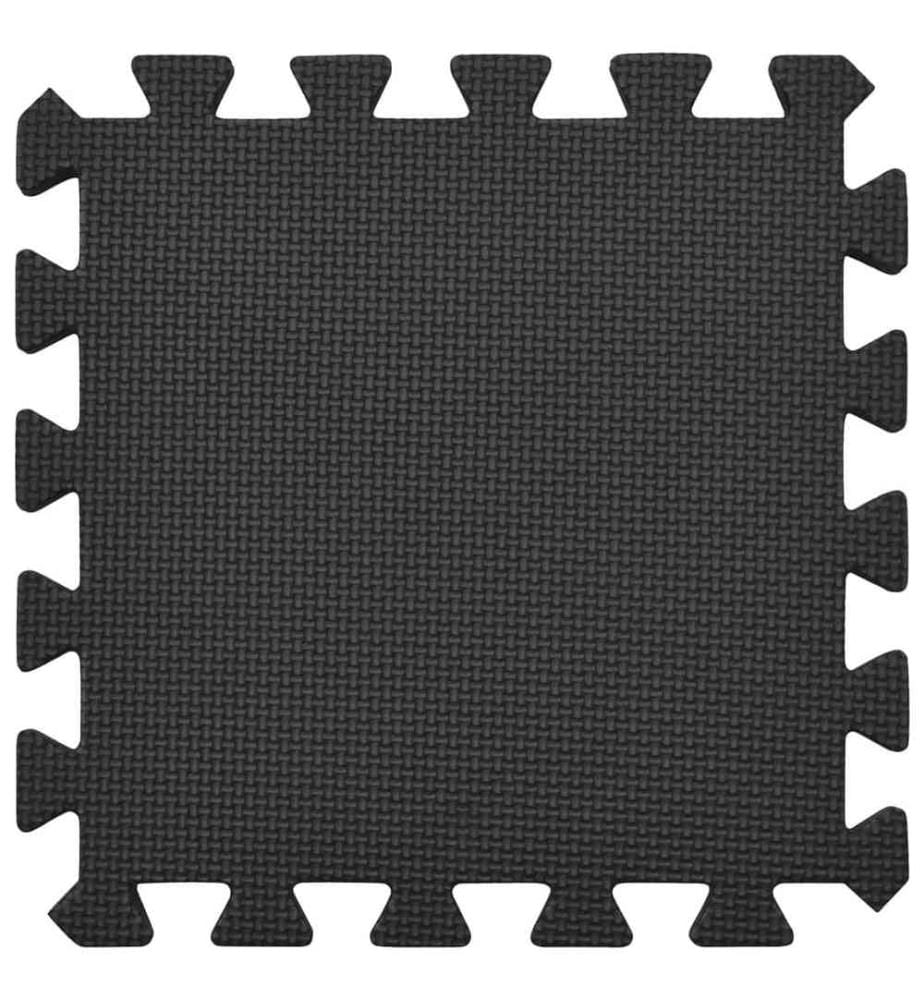 Tapis de sol 54 pcs 4,86? Mousse EVA Noir