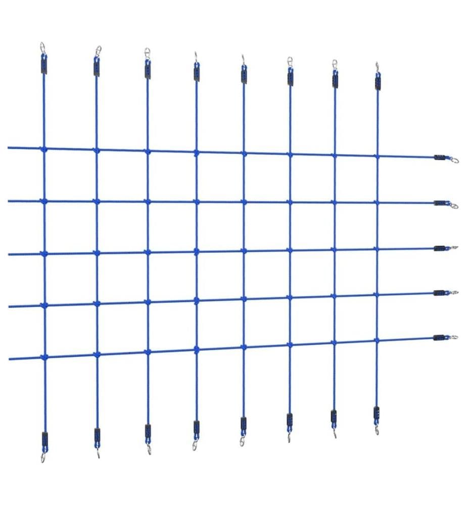 Filet d'escalade 200x150 cm Bleu