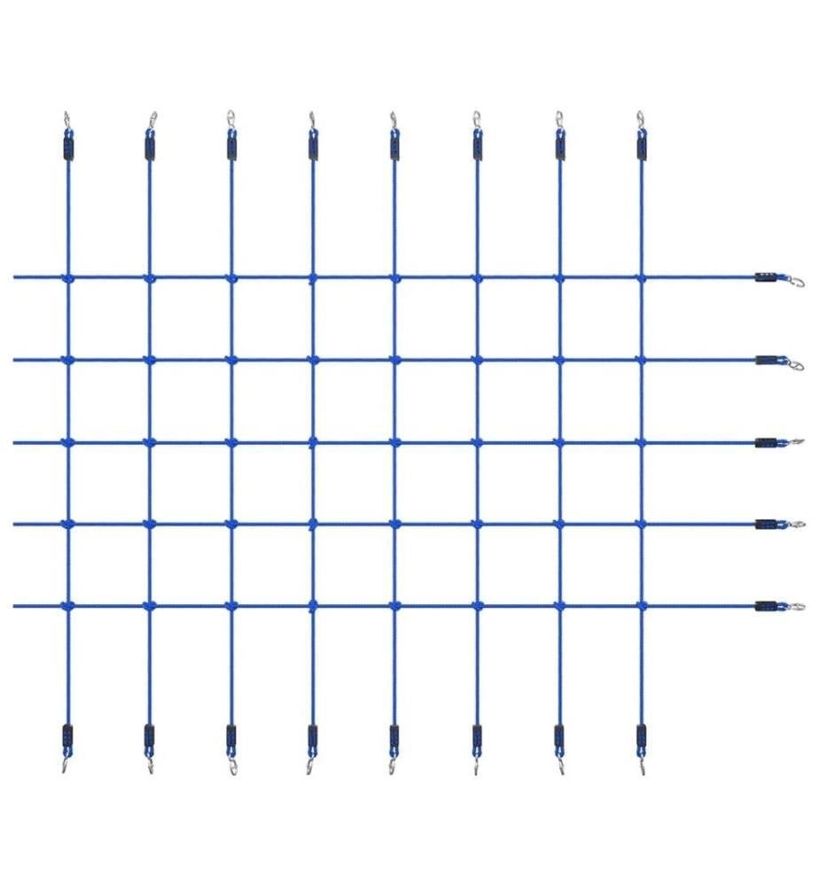 Filet d'escalade 200x150 cm Bleu