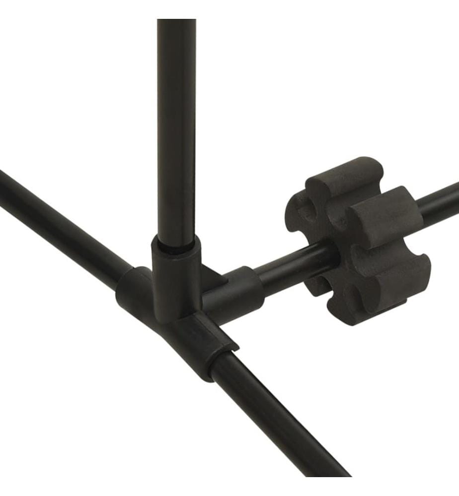 Filet de badminton réglable 300x103x94-158 cm Métal