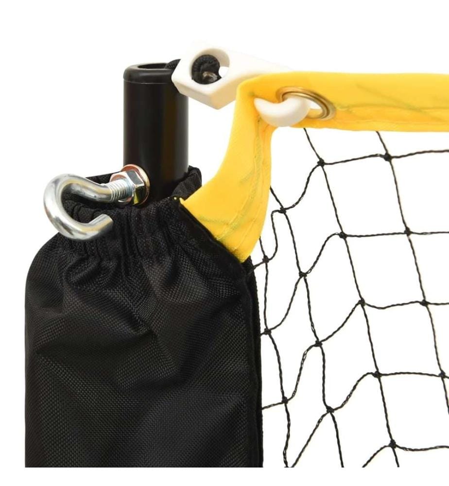 Filet de badminton réglable 300x103x94-158 cm Métal
