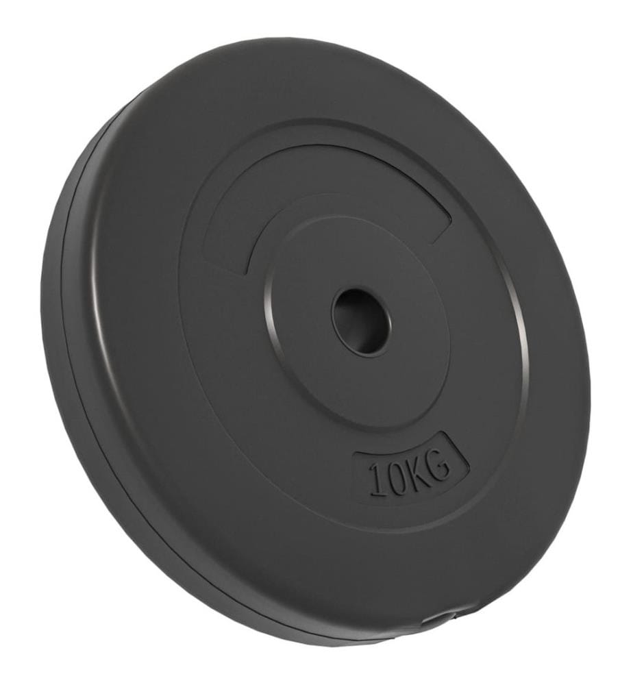 Plaques de poids 4 pcs 30 kg Béton