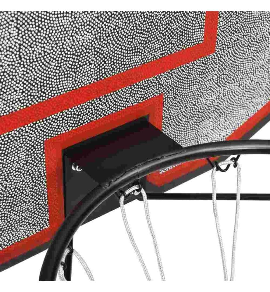 Basketballkorb Schwarz 90x60x2 cm Polyethylen
