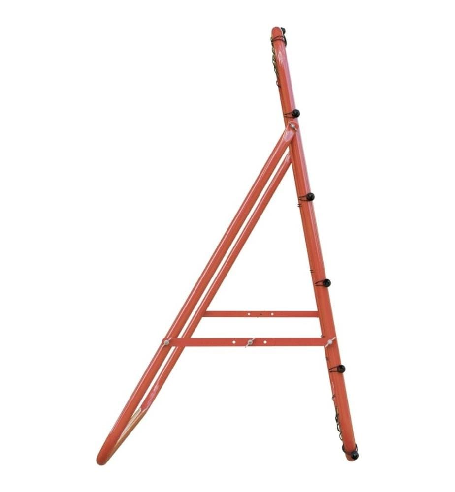 Fussball-Rebounder Verstellbar 96x80x96 cm Stahl und PE