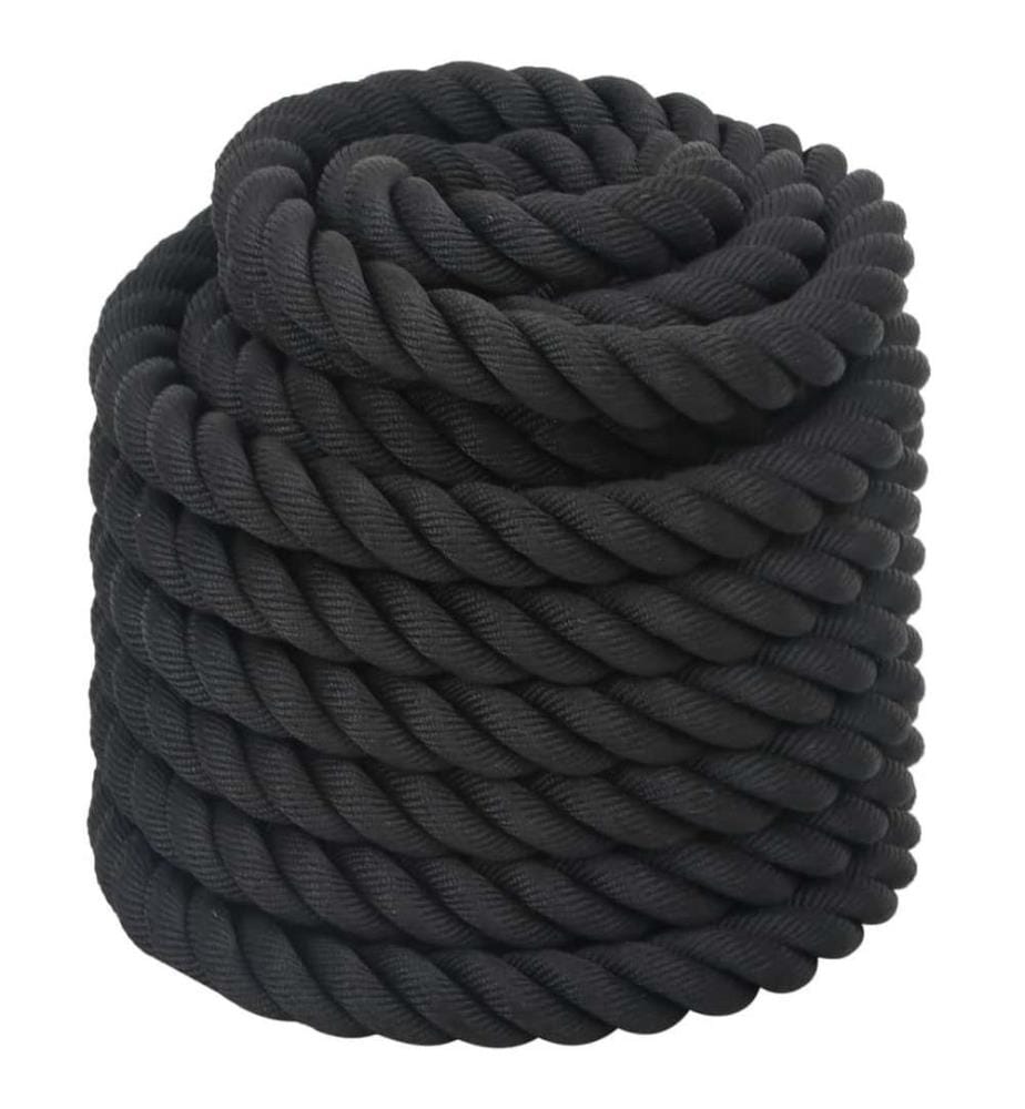 Kampfseil Schwarz 12 m 9 kg Polyester