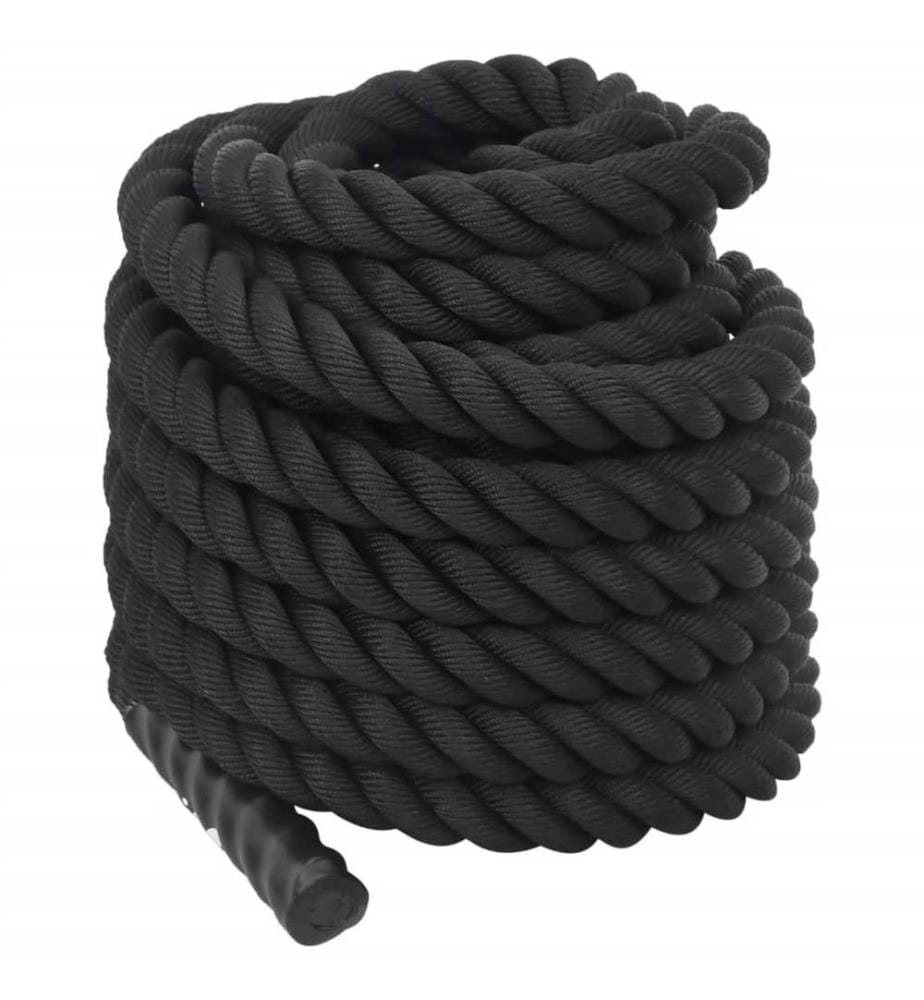Kampfseil Schwarz 12 m 9 kg Polyester