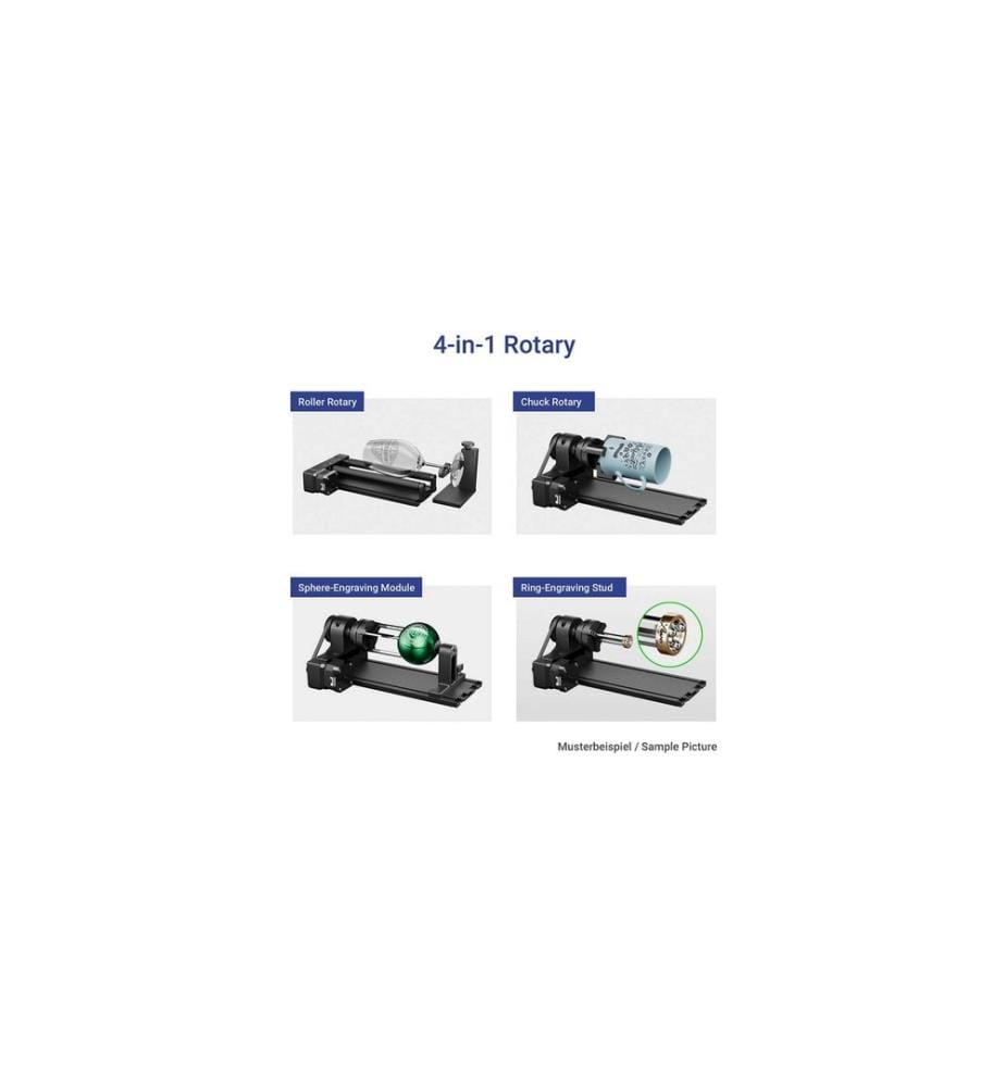 X-Tool - xTool Rotationsaufsatz RA2 Pro K