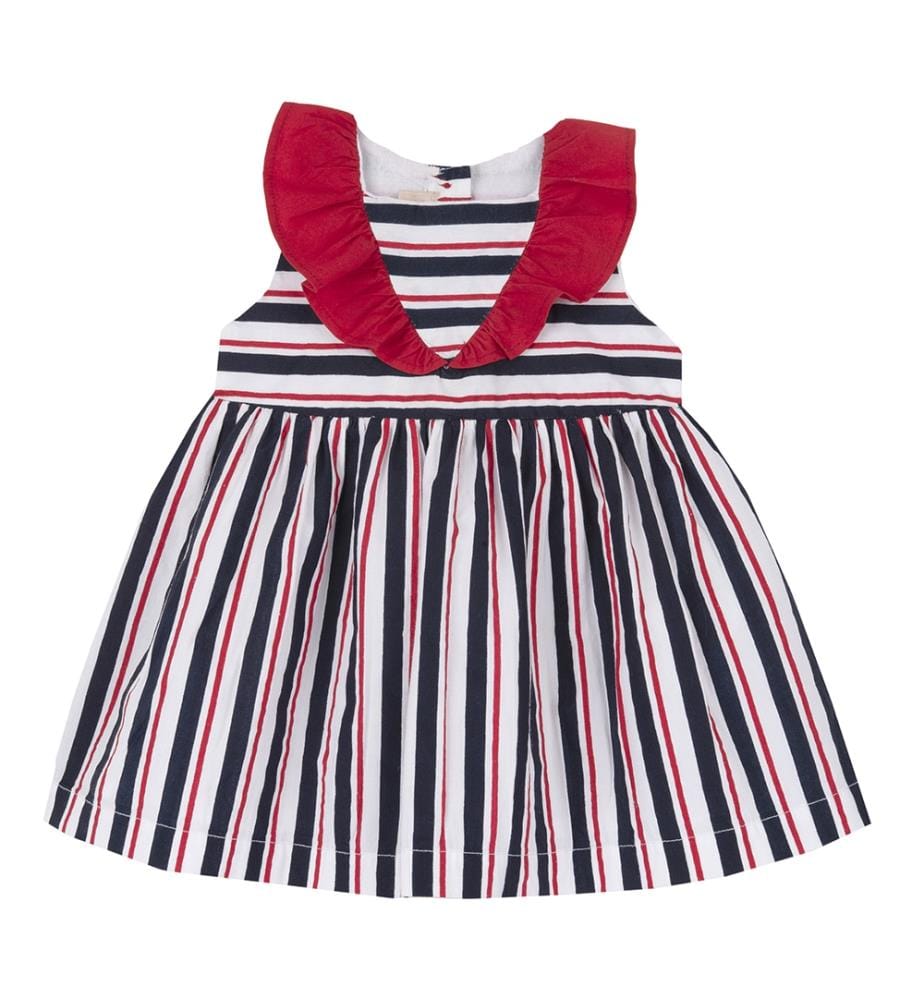 Kleid mit Volants