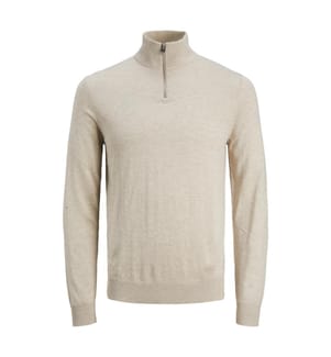 Pull Tricoté - Avoine Chinée