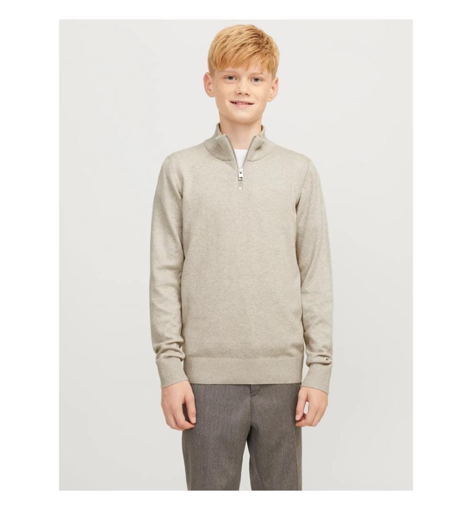 Pull Tricoté - Avoine Chinée