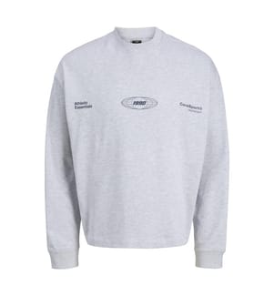 Sweatshirt - Weisser Melange