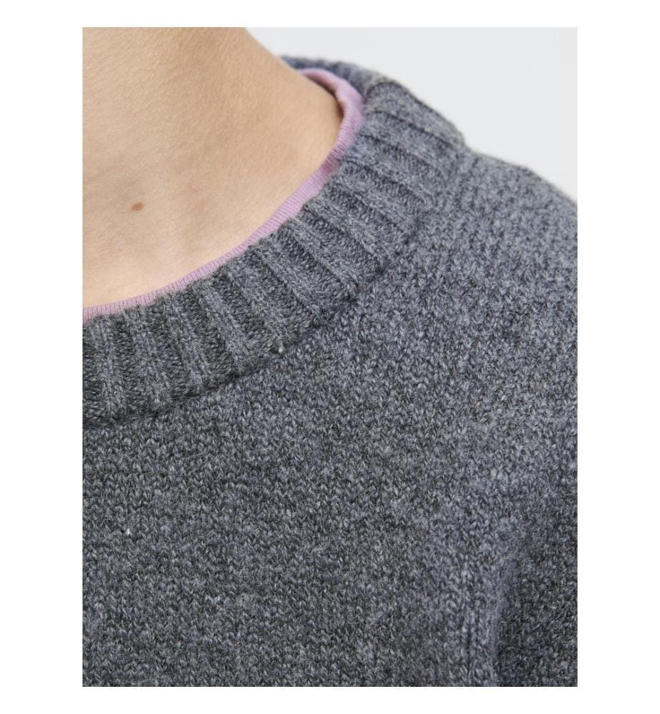Pull - Gris Foncé Chiné