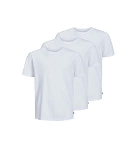 3er-Set T-Shirts - Weiss