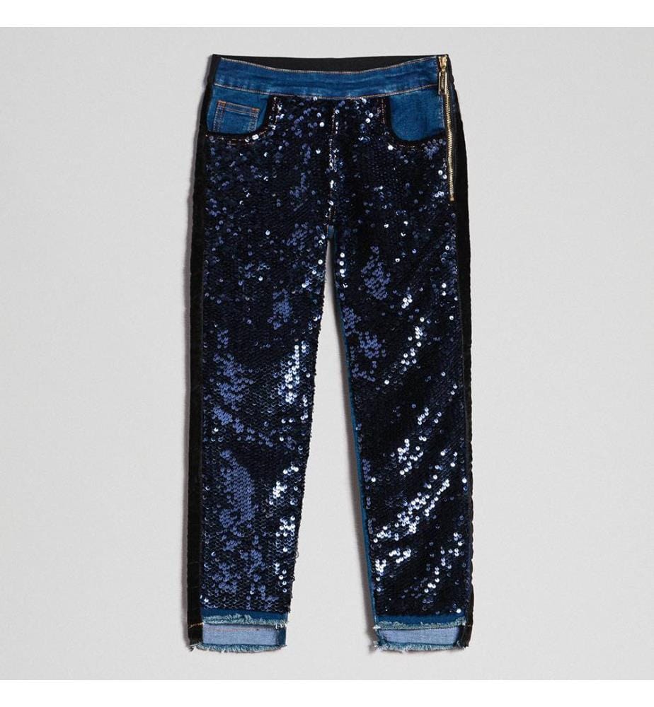 TWINSET - Skinny-Hose - Mehrfarbig