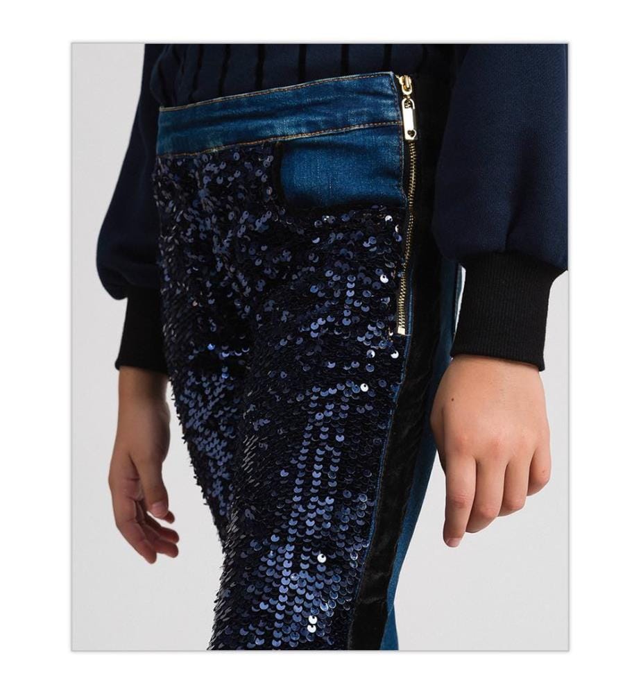 TWINSET - Skinny-Hose - Mehrfarbig