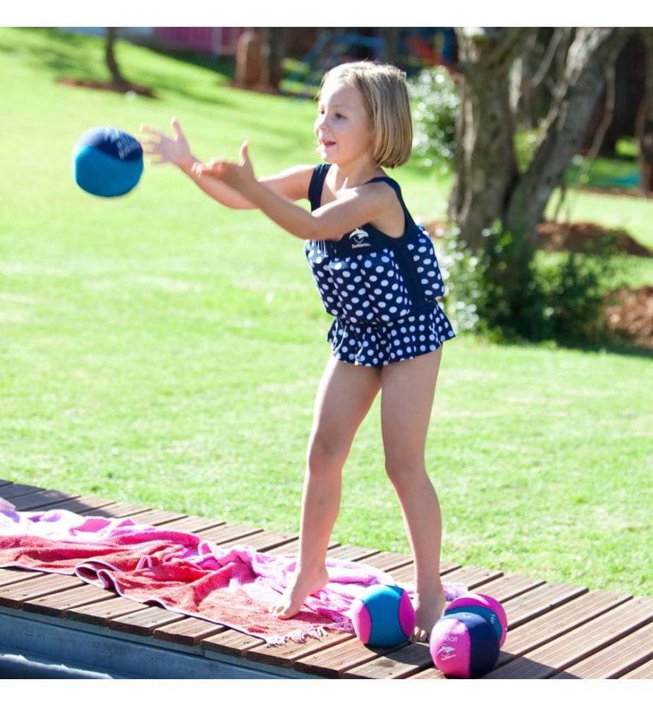 Combinaison flottante pour l'enfant navy avec points, 2-3 ans