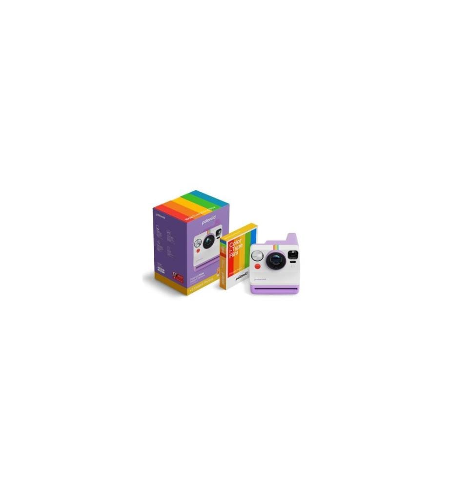 POLAROID - Fotokamera Now Gen 3 + Color Film Bundle Purpur