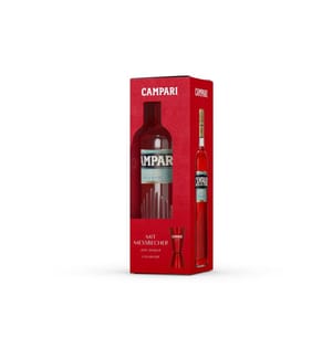 Campari - Bitter mit Messbecher 23% 1 l