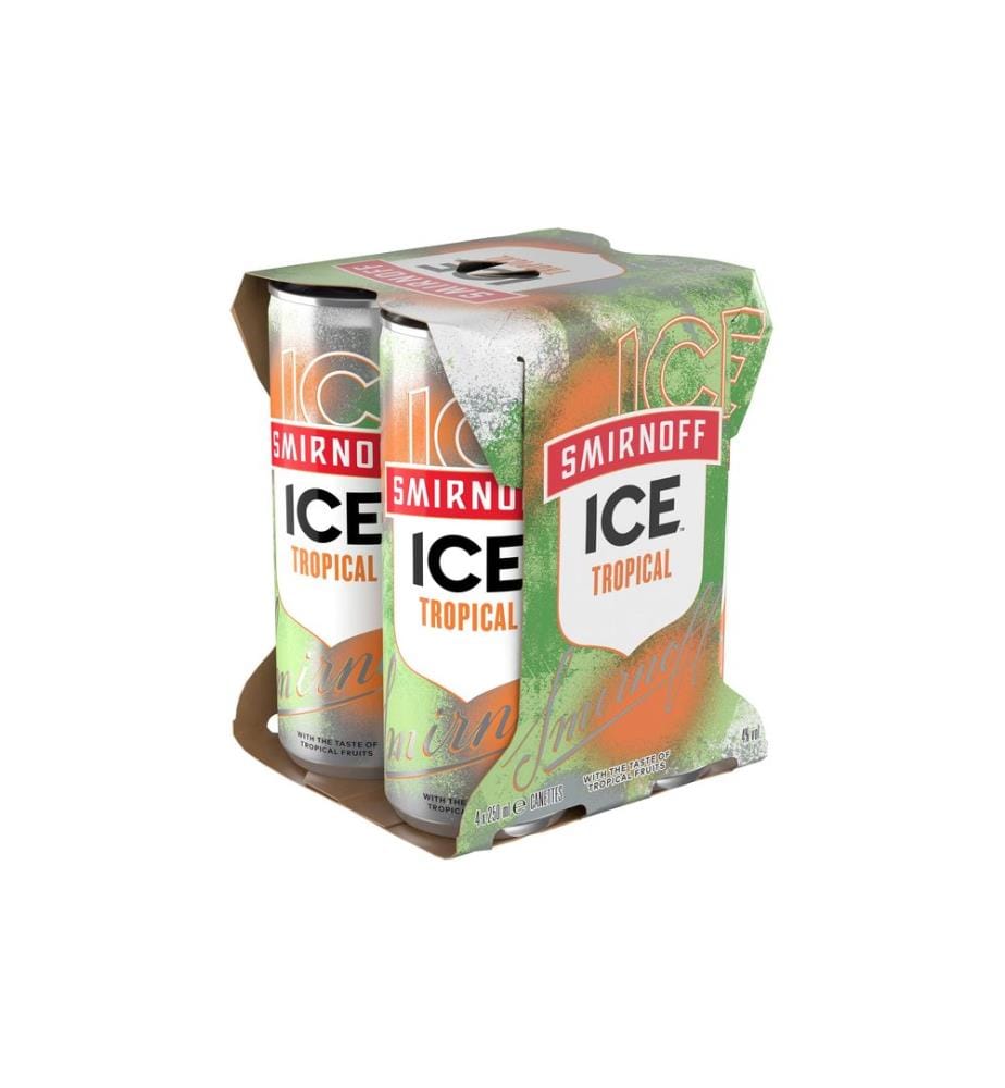 Smirnoff - Ice Tropical 4 x 0.25 l