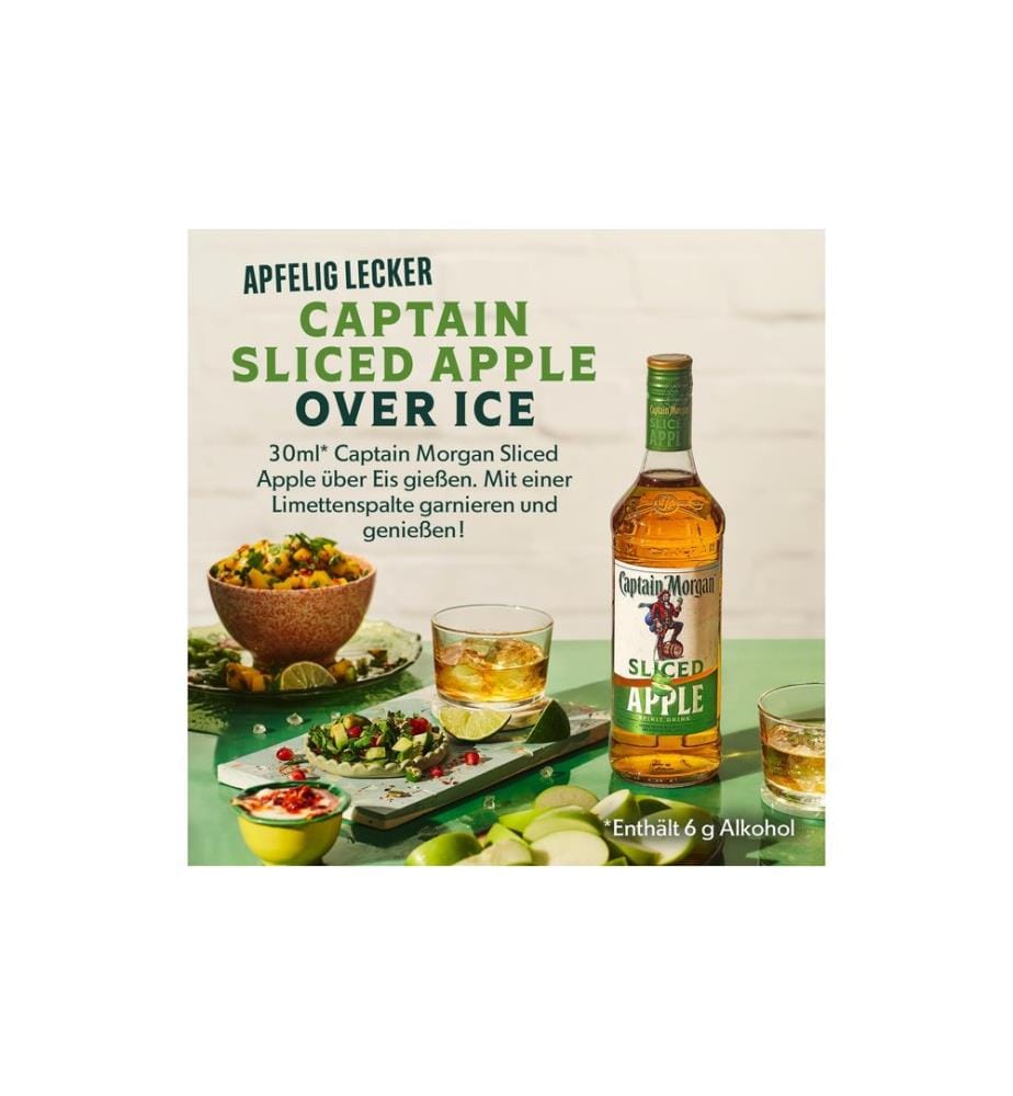 Captain Morgan - Rum Sliced Apple 0.7 l