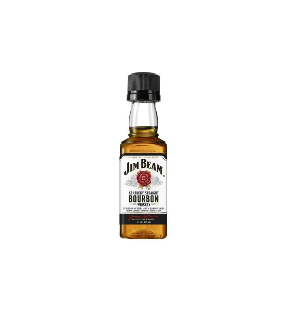 Jim Beam - Whiskey White Label Bourbon 5 cl