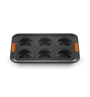 Moule à 6 Tartelettes - Noir