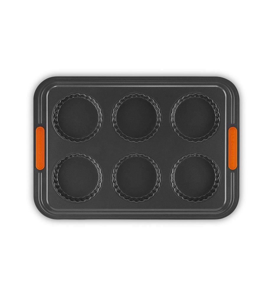 Stampo per 6 tartellette - Nero