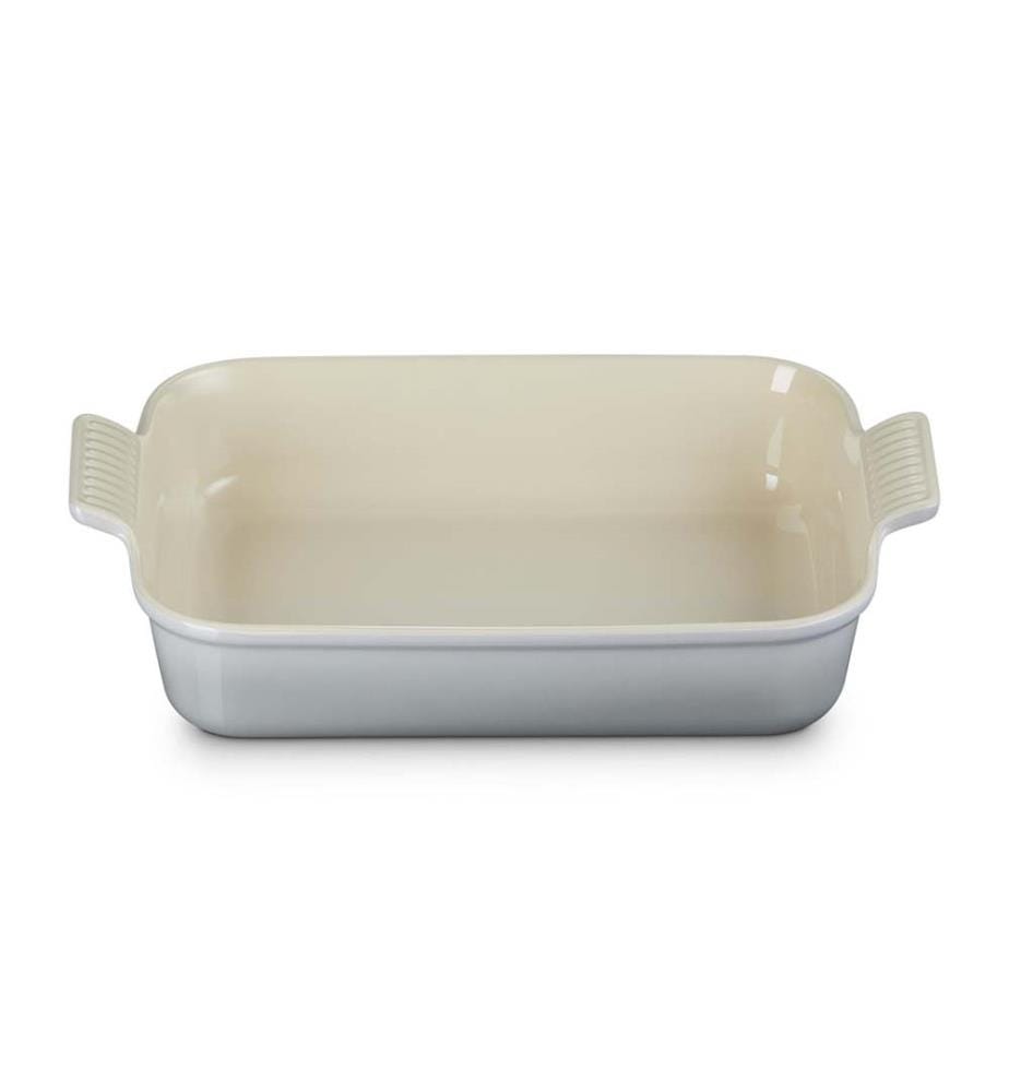 Plat Rectangulaire Héritage en céramique 32 cm - Gris