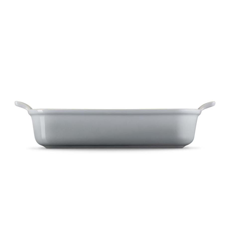 Plat Rectangulaire Héritage en céramique 32 cm - Gris