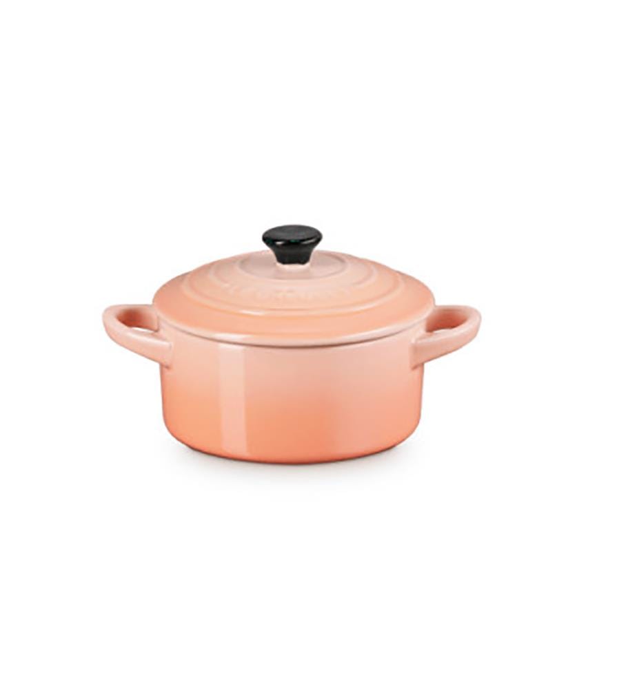 Mini Cocotte en Céramique 10 cm - Orange Clair