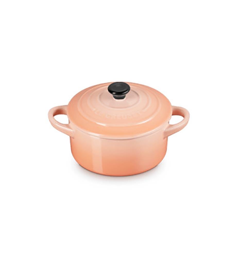 Mini Cocotte en Céramique 10 cm - Orange Clair